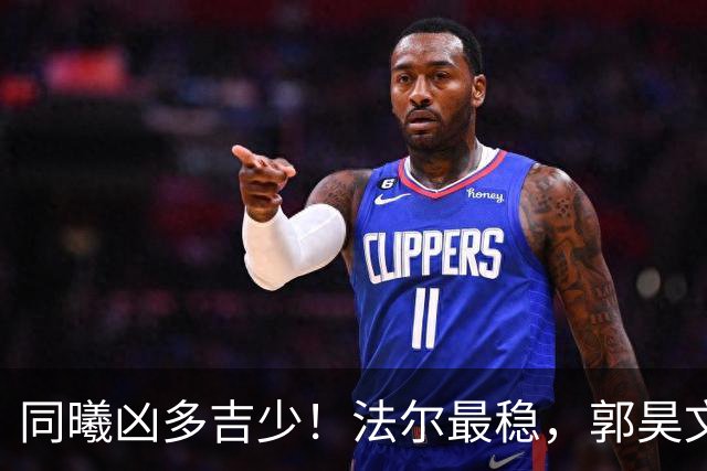 同曦凶多吉少！法尔最稳，郭昊文+小外起伏大，其余球员无支点！