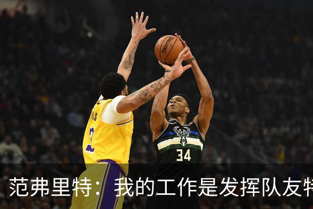 范弗里特：我的工作是发挥队友特长，让他们打得更轻松